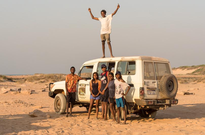 The Lap Part 2 - Welcome to Aboriginal Australia. Picture: Tom De Souza