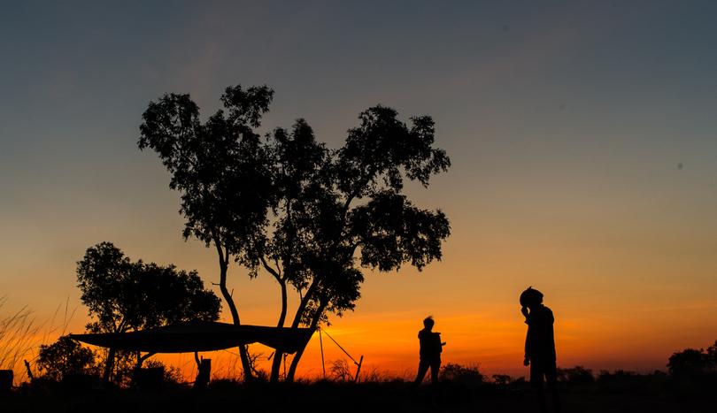 The Lap Part 2 - Welcome to Aboriginal Australia. Picture: Tom De Souza