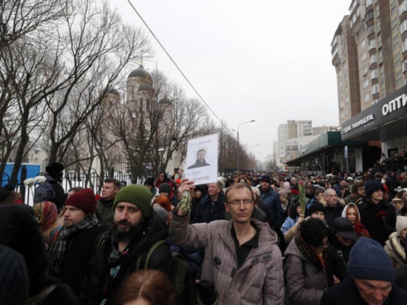 Supporters of Alexei Navalny