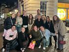 Sam Kerr pictured celebrating Mackenzie Arnold’s birthday just hours after London court appearance