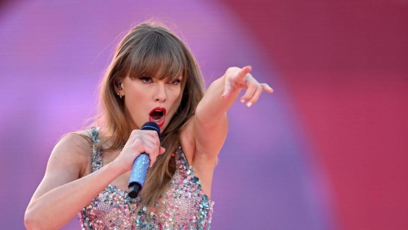 Taylor Swift has urged her legions of fans to get out and vote this Super Tuesday. 