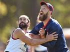 Brodie Grundy and Max Gawn will face-off for the first time since Grundy left Melbourne.