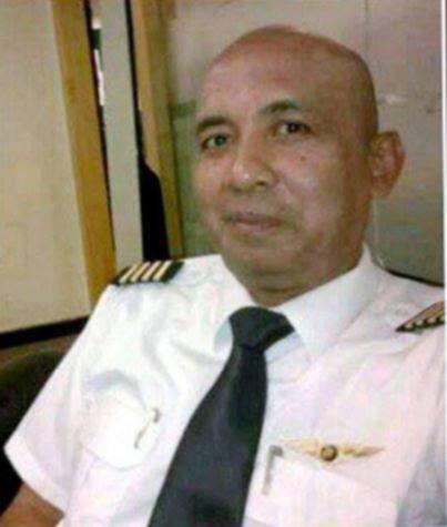 In the cockpit was Captain Zaharie Ahmad Shah.