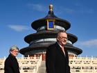 Australia’s PM Anthony Albanese and Foreign Affairs Minister Penny Wong at the Temple of Heaven in Beijing.