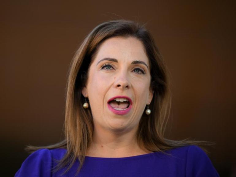 Minister Anika Wells will outline the government's priorities for the aged care sector on Wednesday. (Lukas Coch/AAP PHOTOS)