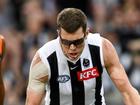 Collingwood's Mason Cox found himself in the firing line after his pre-match antics against GWS. 