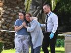 The family of a man shot dead in his driveway were home at the time of the attack. (James Ross/AAP PHOTOS)