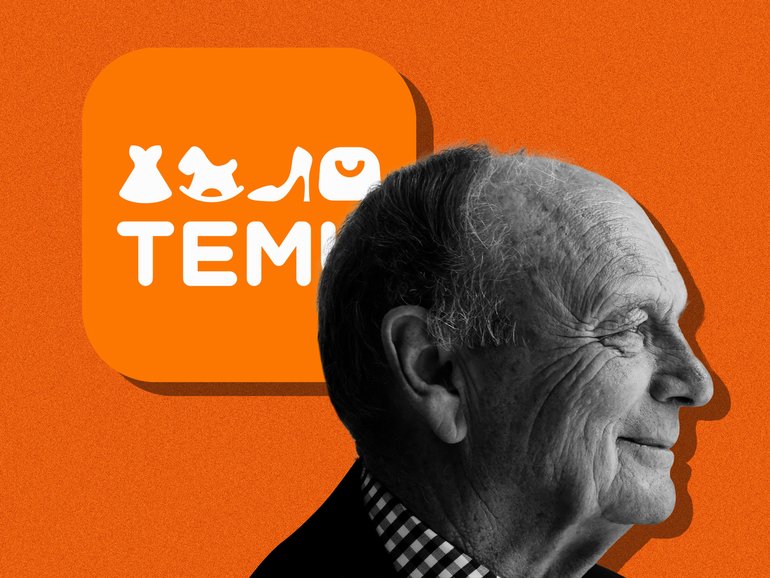 Harvey Norman chair Gerry Harvey says he’s not worried by the presence of cheap Chinese retailer Temu.