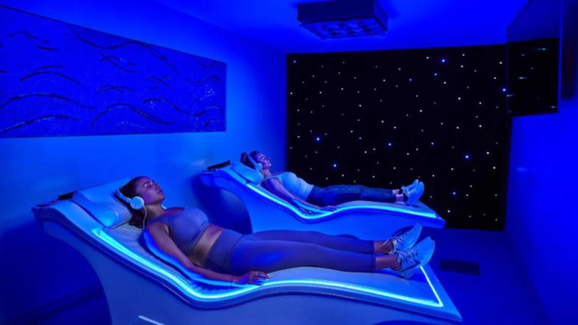At the Carillon Miami Wellness Resort, VEMI, which stands for Vibroacoustic Electro Magnetic and Infrared therapy, is one of the treatments in the resort’s five-treatment sleep circuit program.Credit...Carillon Miami Wellness Resort