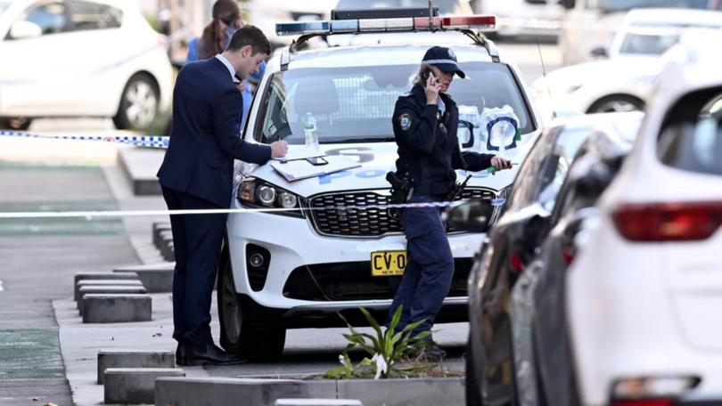 Alen Moradian was gunned down near the Bondi Junction shopping precinct in June 2023. (Dan Himbrechts/AAP PHOTOS)