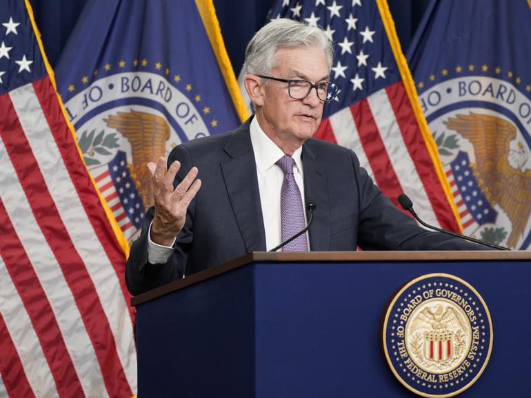 Federal Reserve chair Jerome Powell.