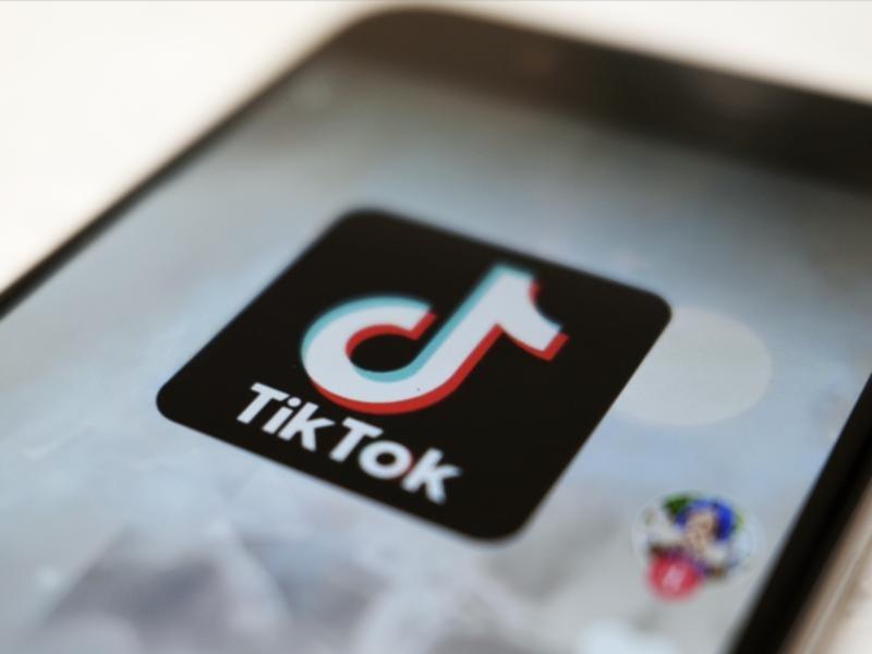 The TikTok logo (file image)