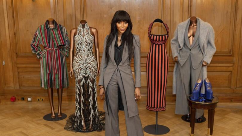 Model Naomi Campbell's four decades in fashion will be celebrated at a new London exhibition. 