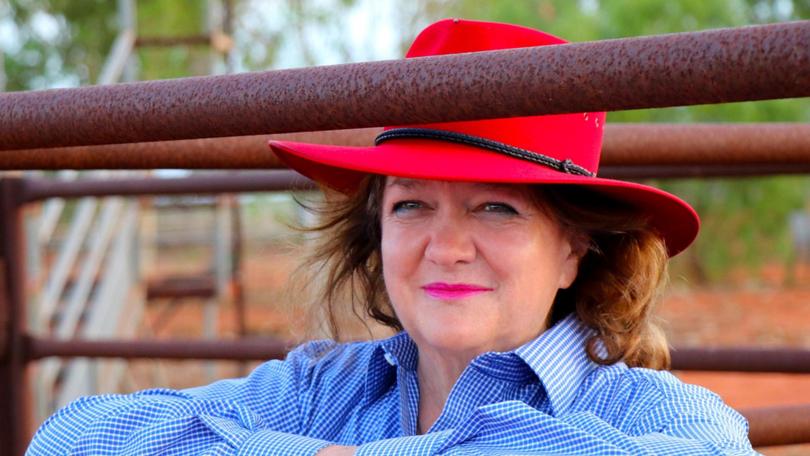 Gina Rinehart has topped the rich list.