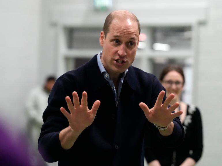 Princes William made a rare - and interesting - joint appearance with his brother Harry at a charity event.
