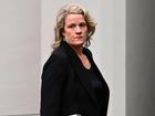 Australian Home Affairs Minister Clare ONeil arrives during Question Time in the House of Representatives at Parliament House in Canberra, Thursday, November 16, 2023. (AAP Image/Lukas Coch) NO ARCHIVING LUKAS COCH