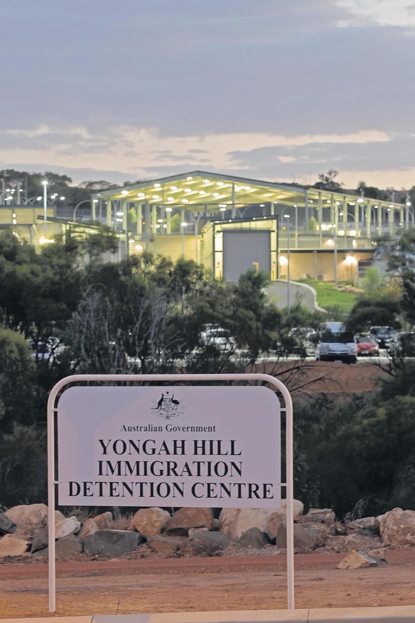 Yongah Hill Immigration Detention Centre, Northam scene of another Escape by Asylum Seekers today. 