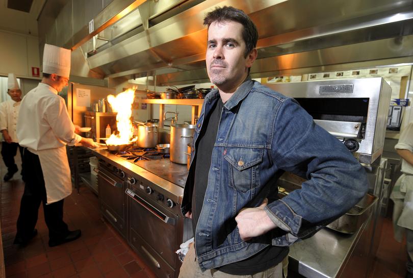 Picture by Martin Philbey
2 Michelin Hat Chef Shane Osborn in the Kitchen
of the Langford Hotel in Melbourne.
24th March 2009
Melbourne - Australia
All Rights Reserved