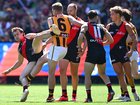 Essendon star Andrew McGrath said he barely felt James Sicily kick him during a scuffle during the Hawthorn game.