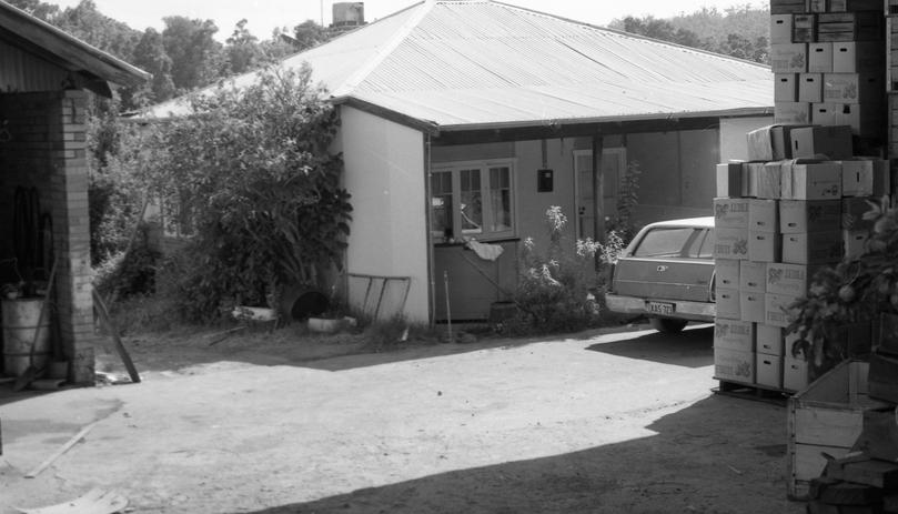 The house on Brookton Highway, where Kerryn Tate was staying. 