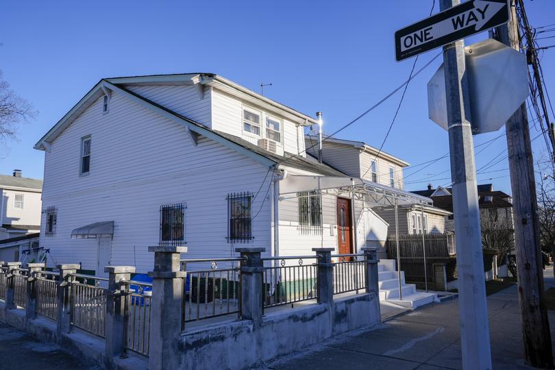 One of two homes owned by Winnie Greco, an aide to New York City Mayor Eric Adams, is seen, Thursday, Feb. 29, 2024, in The Bronx borough of New York. The FBI confirmed that a raid was conducted Thursday at the Bronx address. Records show that the home there is owned by Greco, a longtime fundraiser for the mayor who serves as his director of Asian Affairs. (AP Photo/Mary Altaffer)