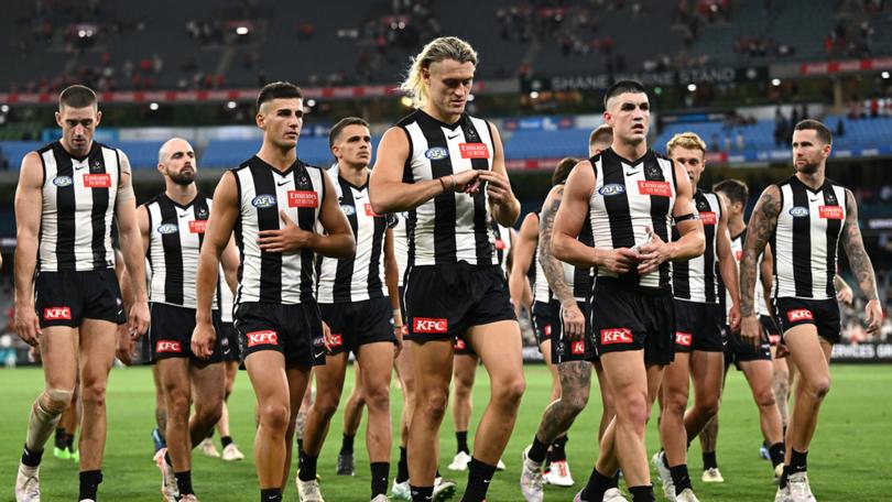 Collingwood’s flag defence has gotten off to a horror start after losing their first two games.