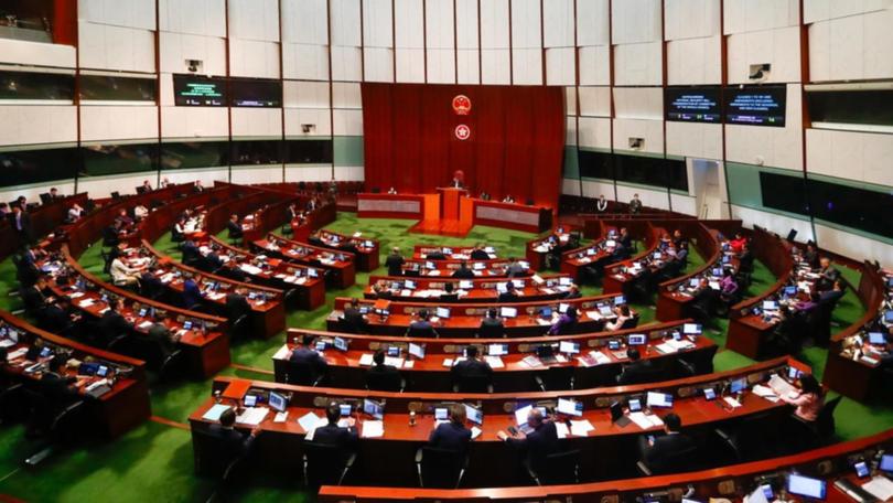 Hong Kong's legislature passed the Safeguarding National Security Bill during a special session.