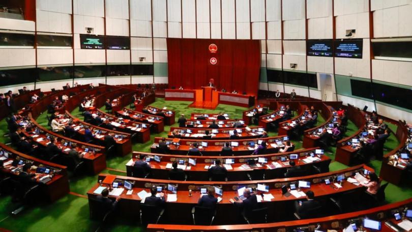 Hong Kong's legislature passed the Safeguarding National Security Bill during a special session. 