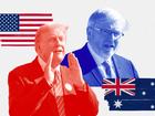 Donald Trump has slammed Australia's ambassador to the United States, former PM Kevin Rudd.