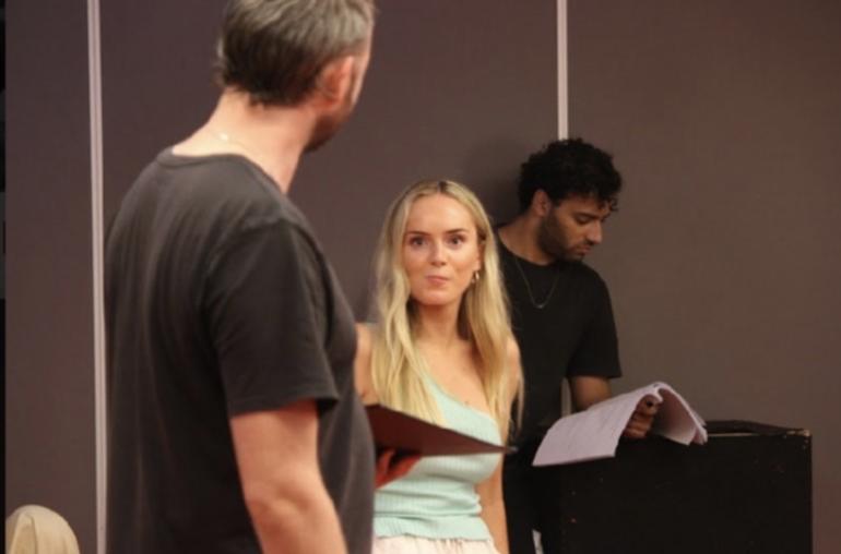 Josephine Gazard during rehearsals for The Best of Times.