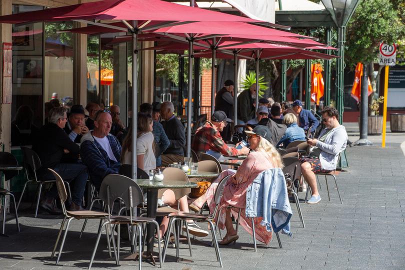 Cappuccino Strip in Fremantle.