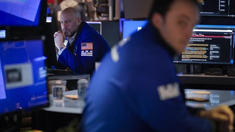Investors on Wall Street are awaiting the US central bank's interest rate decision.