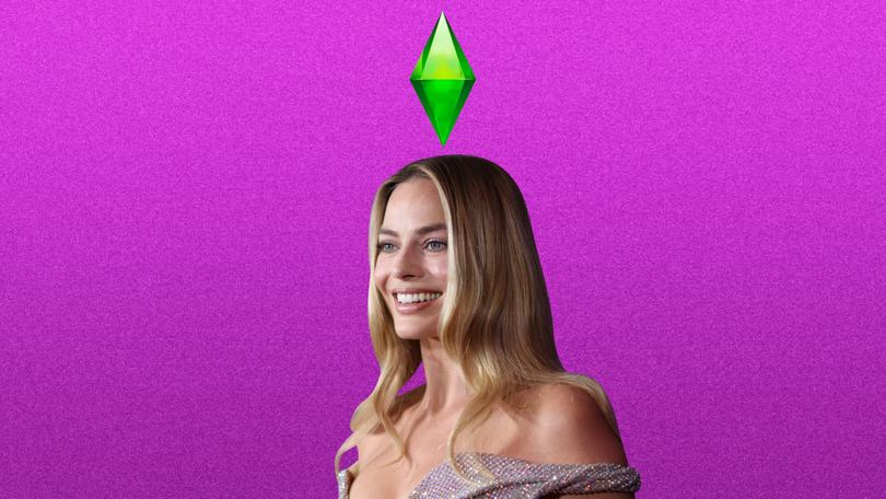 Margot Robbie for The Sims movie.