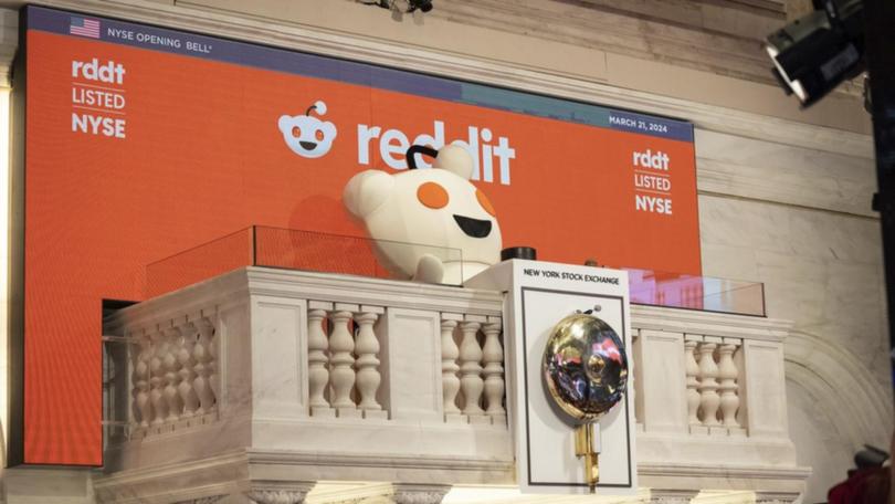 Shares in Reddit opened at $US47 each versus the IPO price of $US34 each. 
