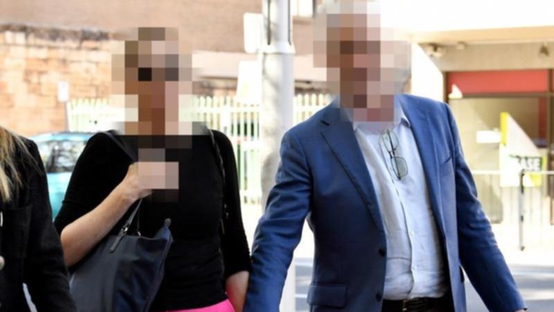 William Tyrrell's foster parents leave court last year.