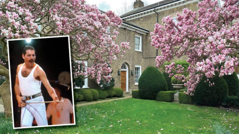 Freddie Mercury’s $58 million London home on offer for the first time since 1980