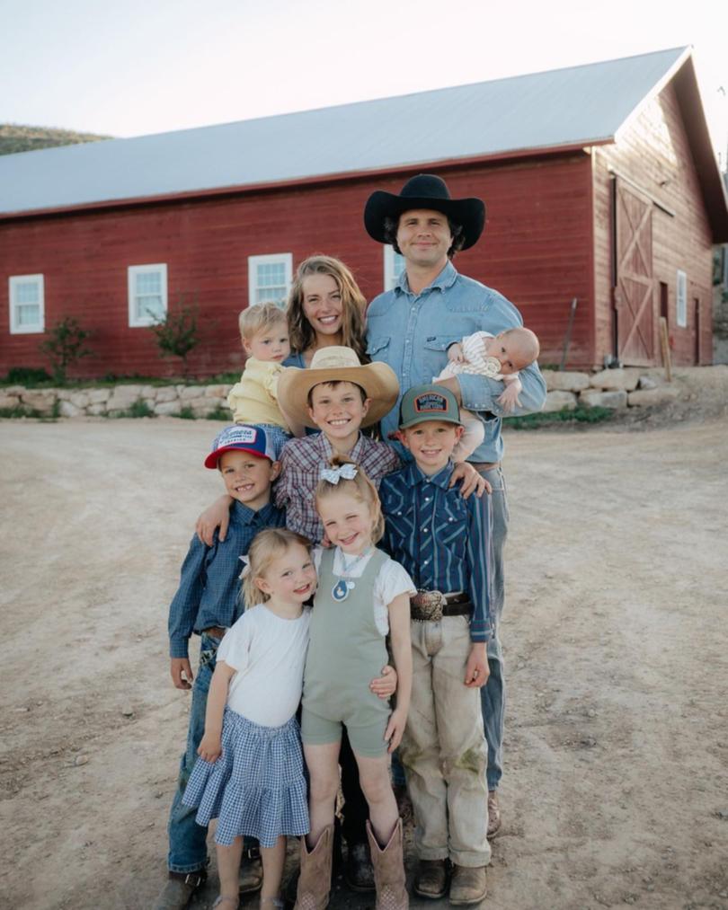 Ballerina Farm is nestled in the fertile mountain valley of Kamas, Utah. Hannah is a former Miss New York City and graduate of the Juilliard School in dance. Daniel is a history major and finishing his masters. The children are wild, hardworking and homeschooled by their mother.