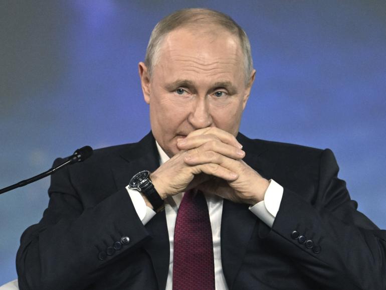 Russian President Vladimir Putin does not cope well with unscheduled setbacks.