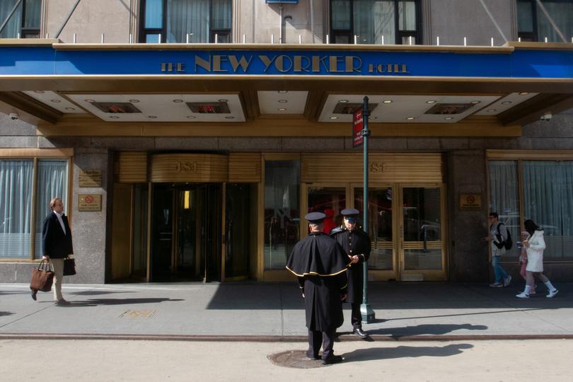 The New Yorker Hotel in Midtown Manhattan.
