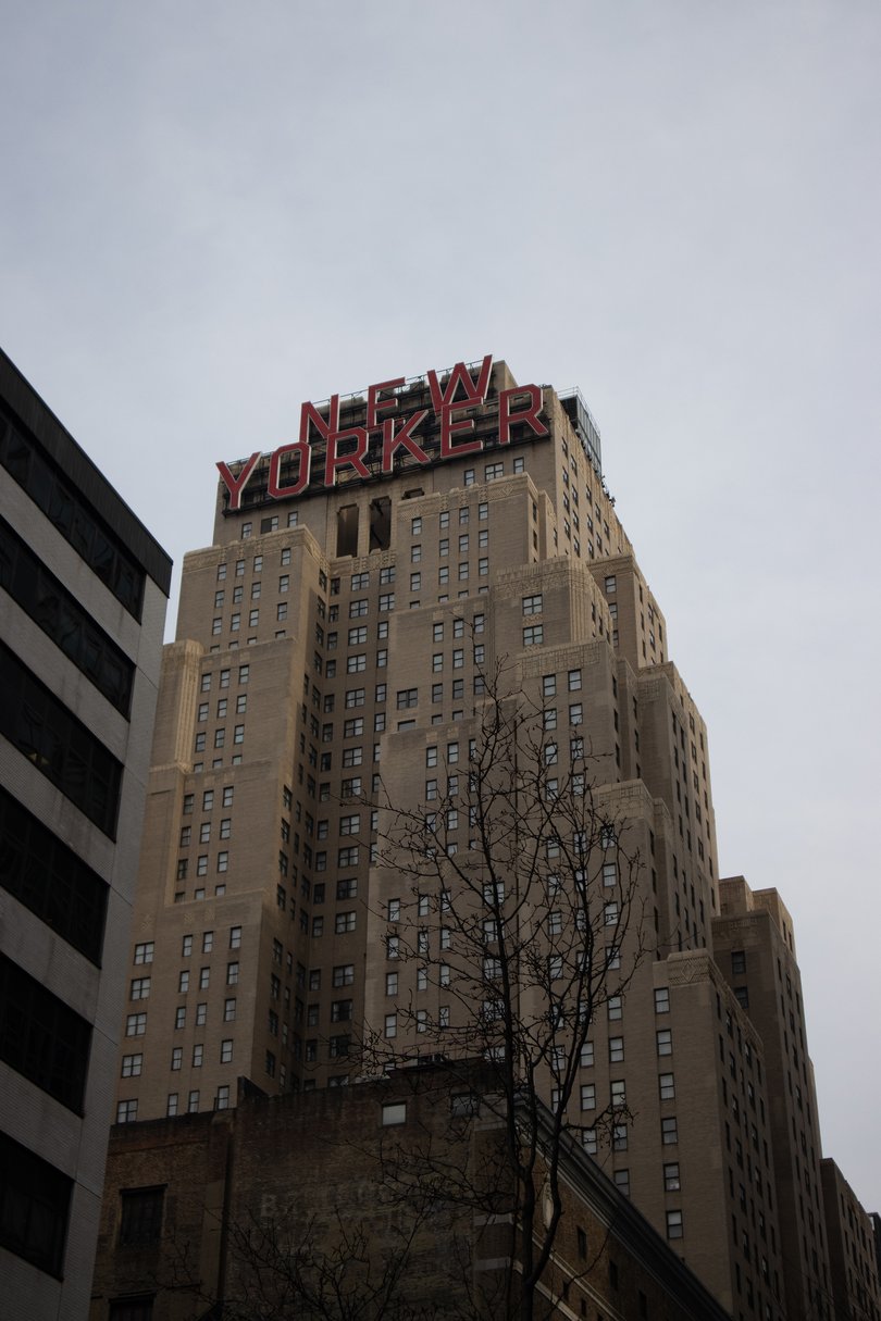 The New Yorker Hotel opened to great fanfare but more recently has shown signs of aging.