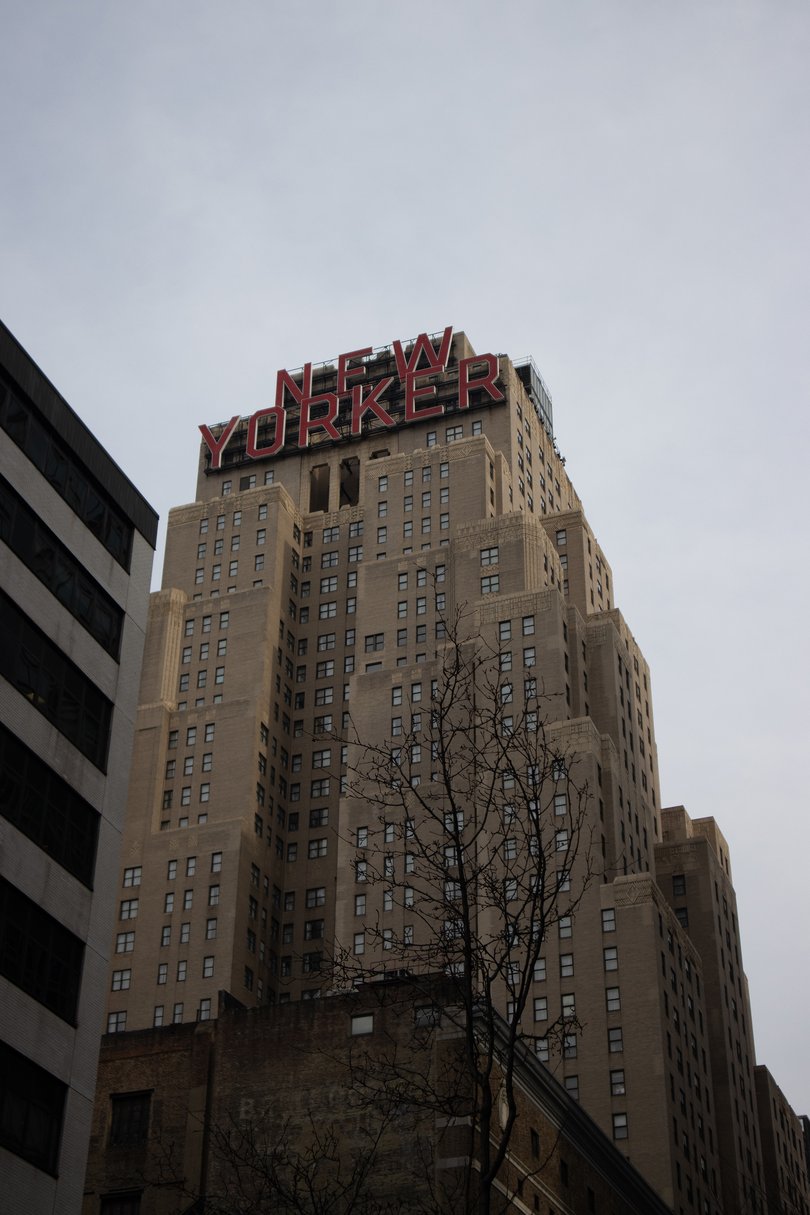 The New Yorker Hotel opened to great fanfare but more recently has shown signs of aging. 