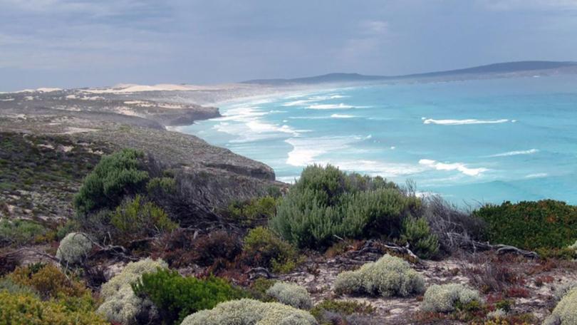 One person has been found dead as emergency crews search for two more missing after a fishing boat capsized in Port Lincoln. (James Shrimpton/AAP PHOTOS)