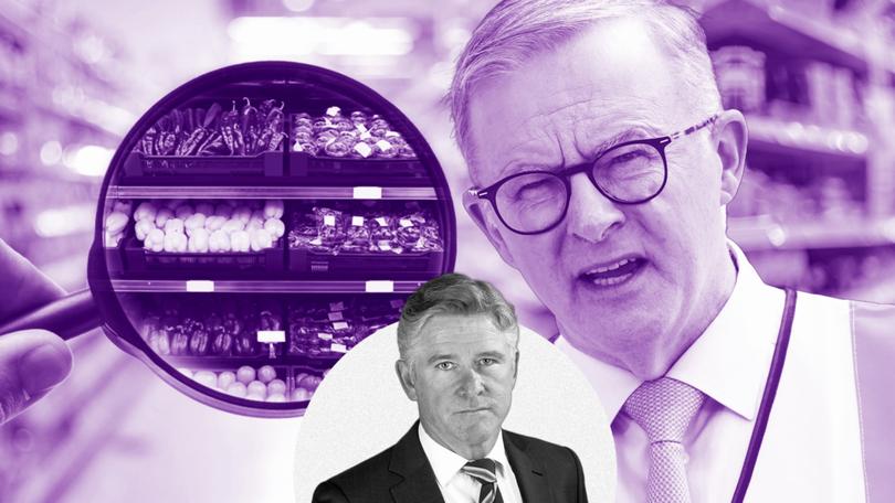 Anthony Albanese is finding himself in difficult territory when it comes to supermarkets.