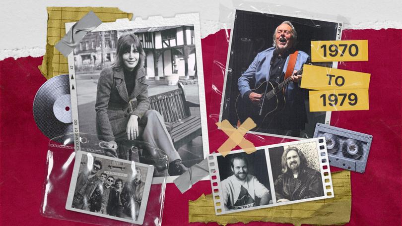 The best Australian songs from 1970-79 have been revealed. 