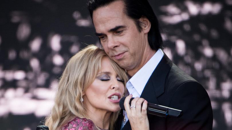 Kylie Minogue and Nick Cave.