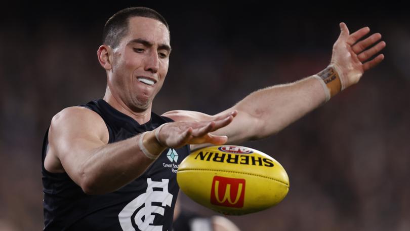 Carlton will be bolstered by the return of star defender Jacob Weitering against North Melbourne. 