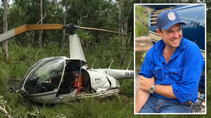 Chopper crash victim Chris 'Willow' Wilson.