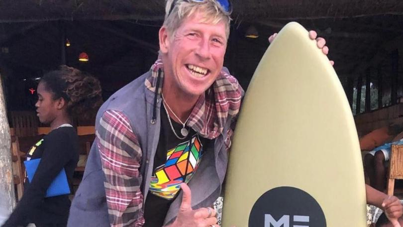 Mick Fanning has posted a heartfelt tribute to Edward