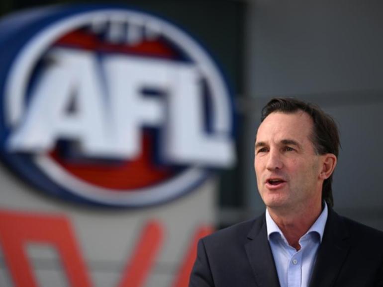 AFL chief executive Andrew Dillon has addressed allegations of secret illicit-drug testing. 