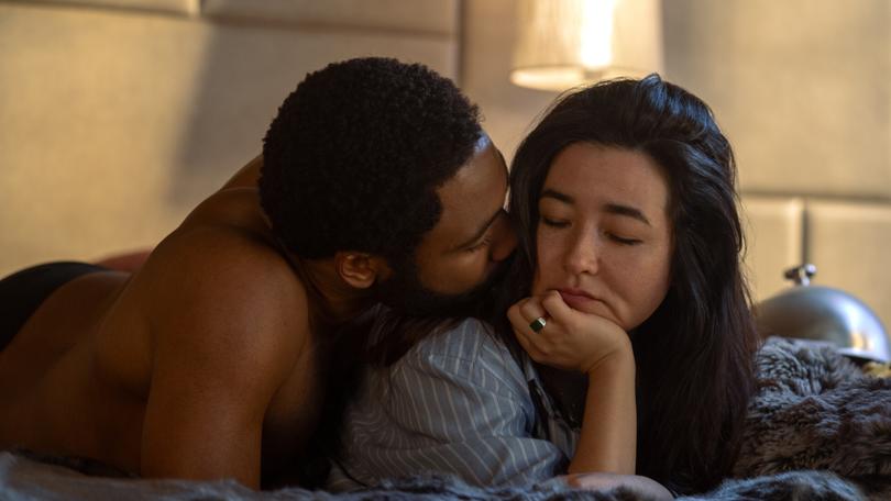 The Mr and Mrs Smith remake stars Donald Glover and Maya Erskine.